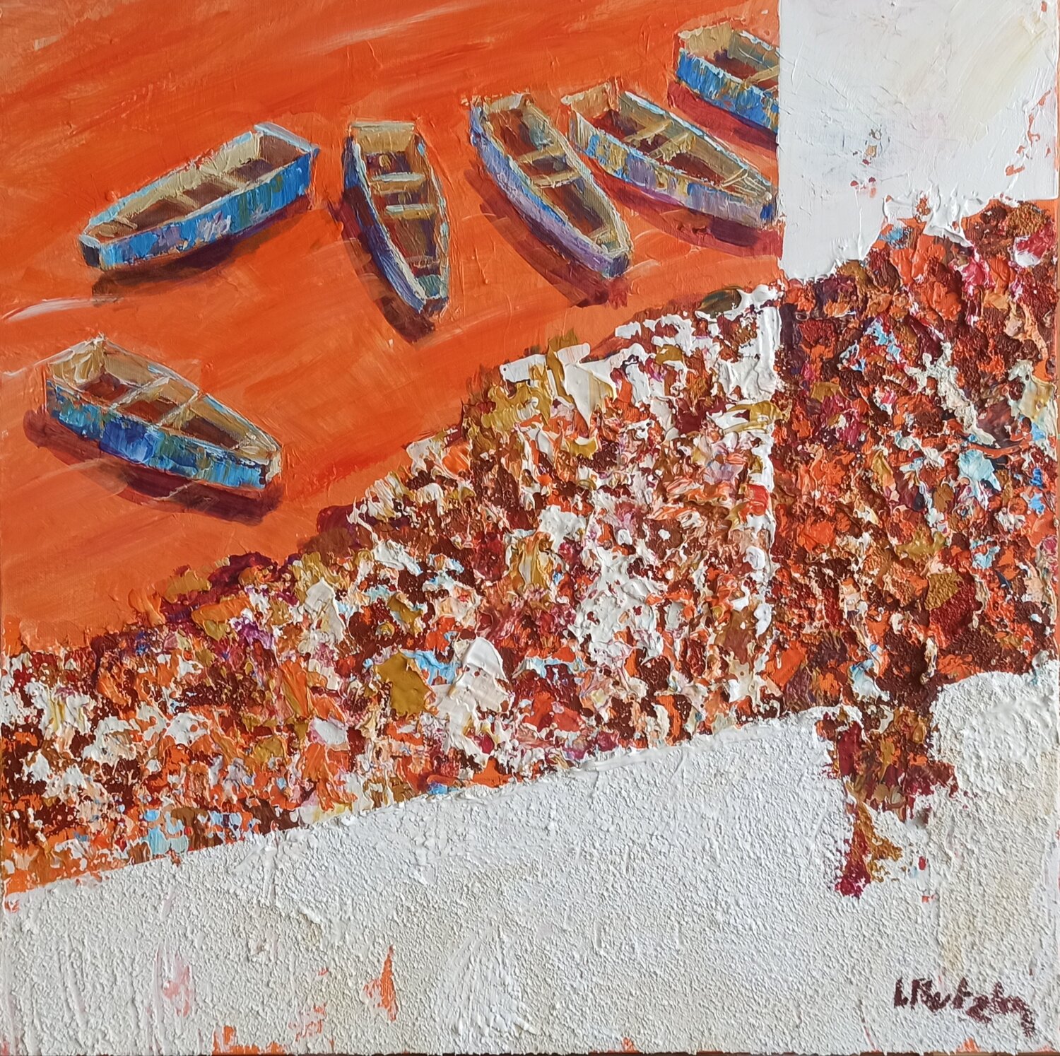 Returns 2 IZABELA Rudzka Original painting for sale