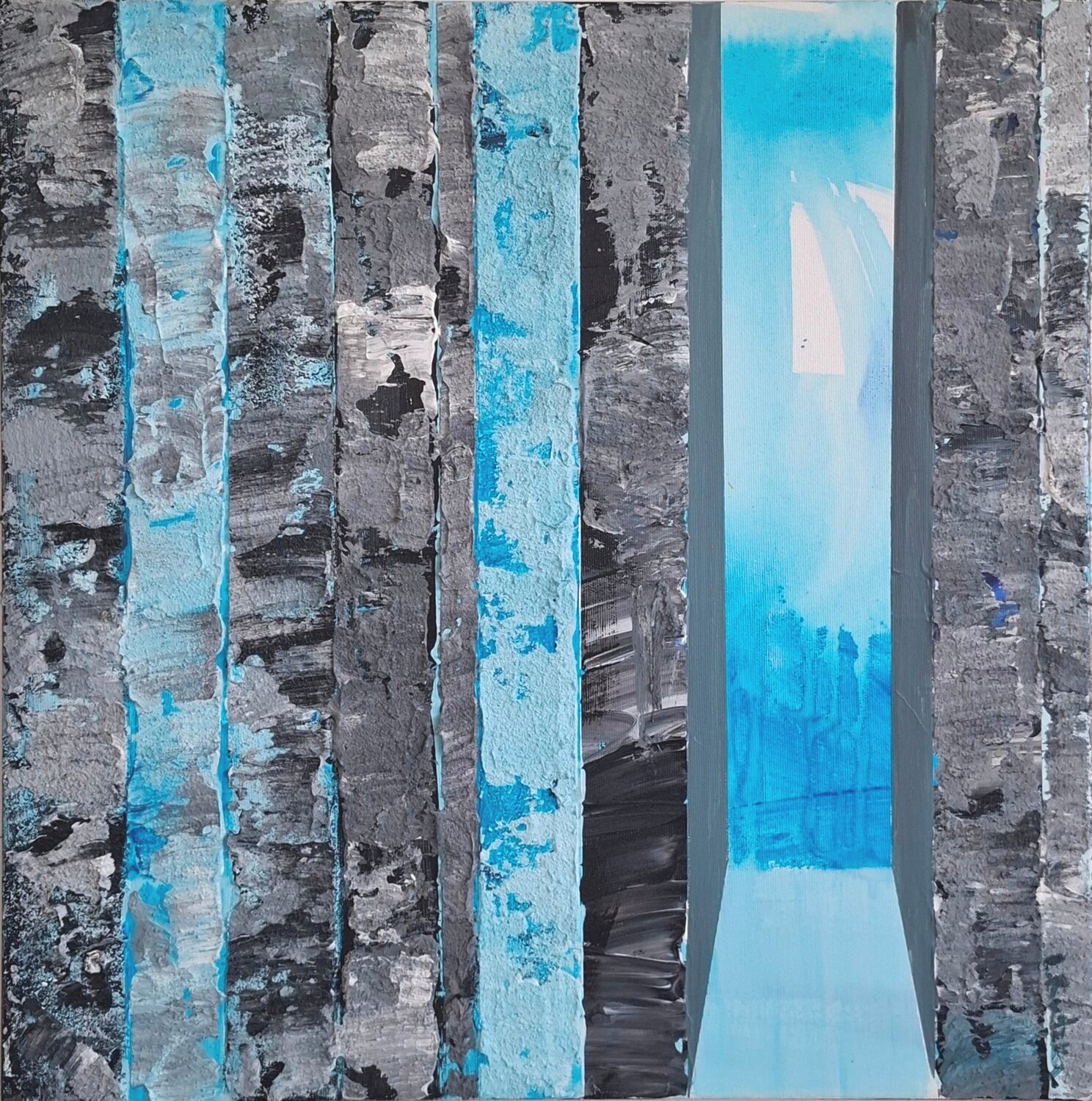 Vertical Horizon 6 IZABELA Rudzka Original painting for sale