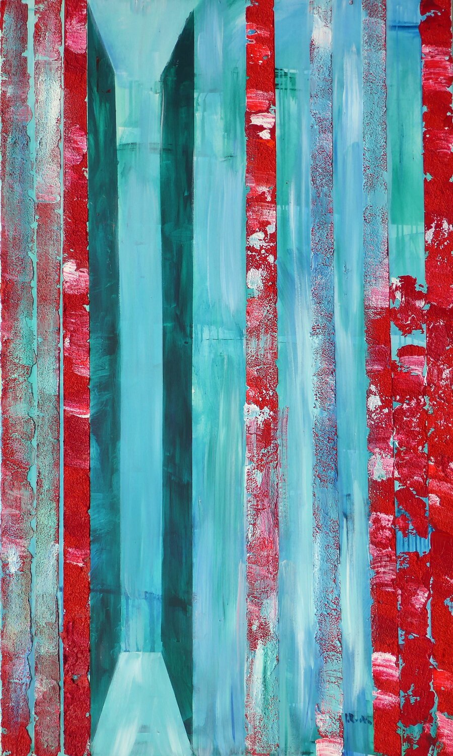 Vertical Horizon 4 IZABELA Rudzka Original painting for sale