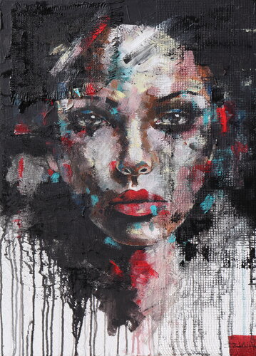 she's Crazy like a fool by Donatella Marraoni, Painting for Sale on Select
