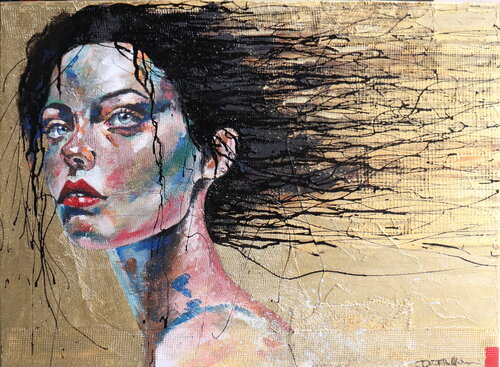 Regina senza trono by Donatella Marraoni, Painting for Sale on Select