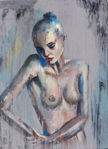 l'amore porta guai by Donatella Marraoni, Painting for Sale on Select