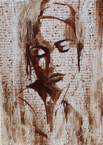 one more coffee please by Donatella Marraoni, Painting for Sale on Select