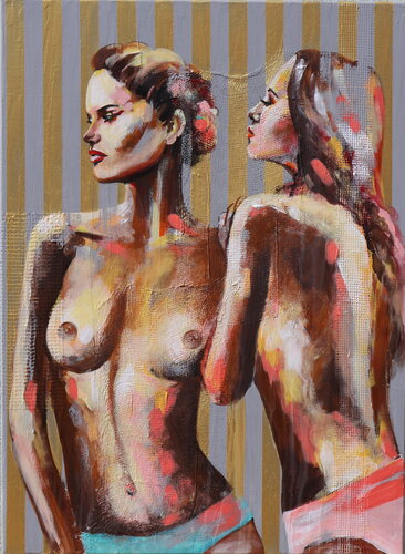 tu mi piaci tanto by Donatella Marraoni, Painting for Sale on Select