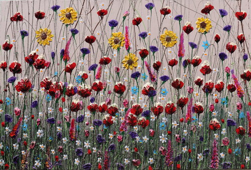 amo il mio giardino by Donatella Marraoni, Painting for Sale on Select