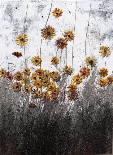un mondo di margherite… by Donatella Marraoni, Painting for Sale on Select