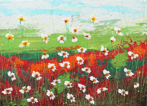 my landscape by Donatella Marraoni, Painting for Sale on Select