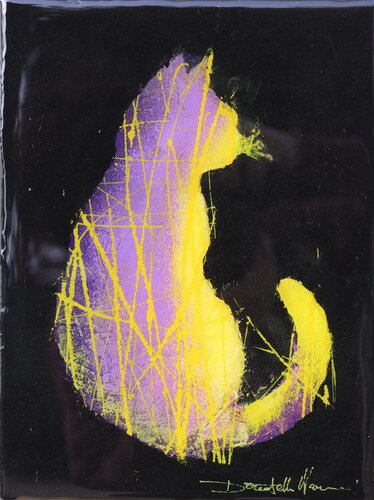 ape pop yellow by Donatella Marraoni, Painting for Sale on Select