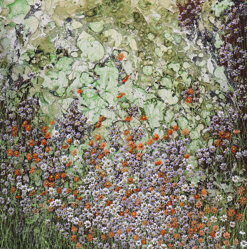 Relax, it's daisy time by Donatella Marraoni, Painting for Sale on Select