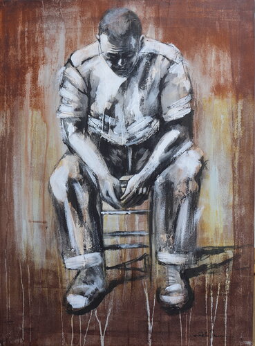 Io perdevo il pensiero by Donatella Marraoni, Painting for Sale on Select