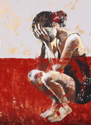 Tu non tremare by Donatella Marraoni, Painting for Sale on Select