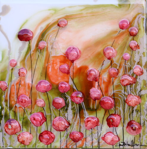 Pink is good by Donatella Marraoni, Painting for Sale on Select