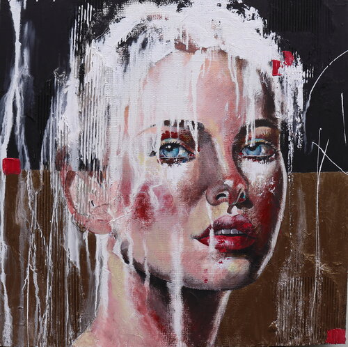 I want to paint it black by Donatella Marraoni, Painting for Sale on Select