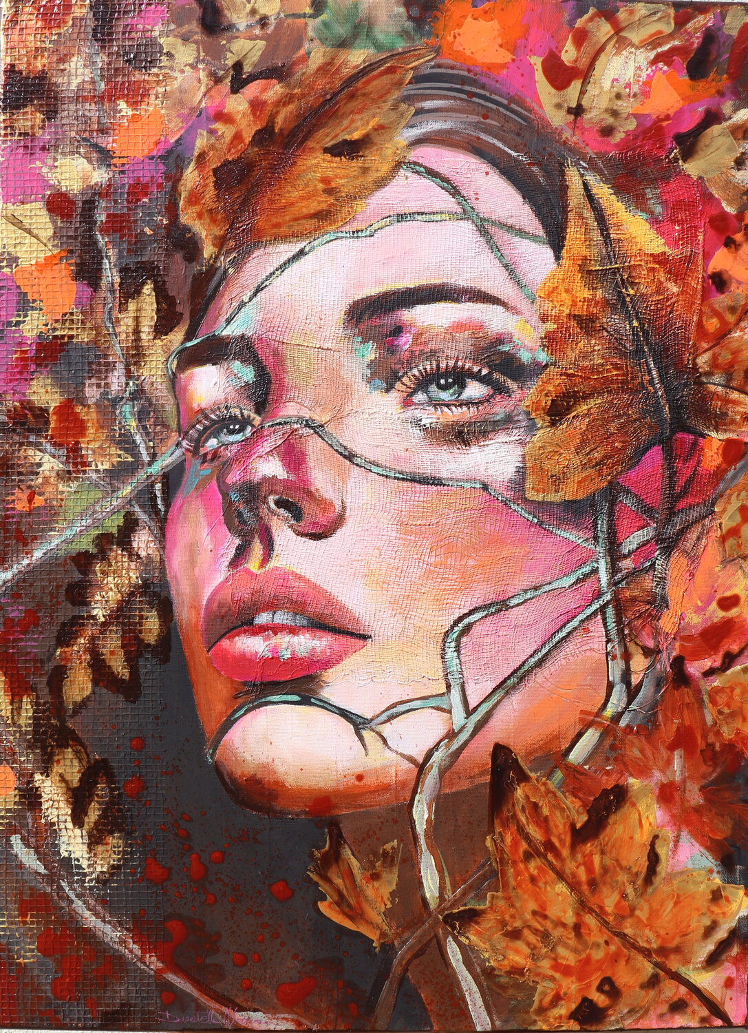 prima o poi Donatella Marraoni Original painting for sale