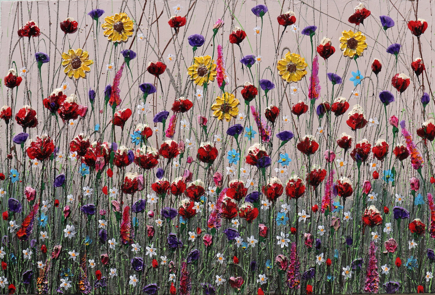 amo il mio giardino Donatella Marraoni Original painting for sale