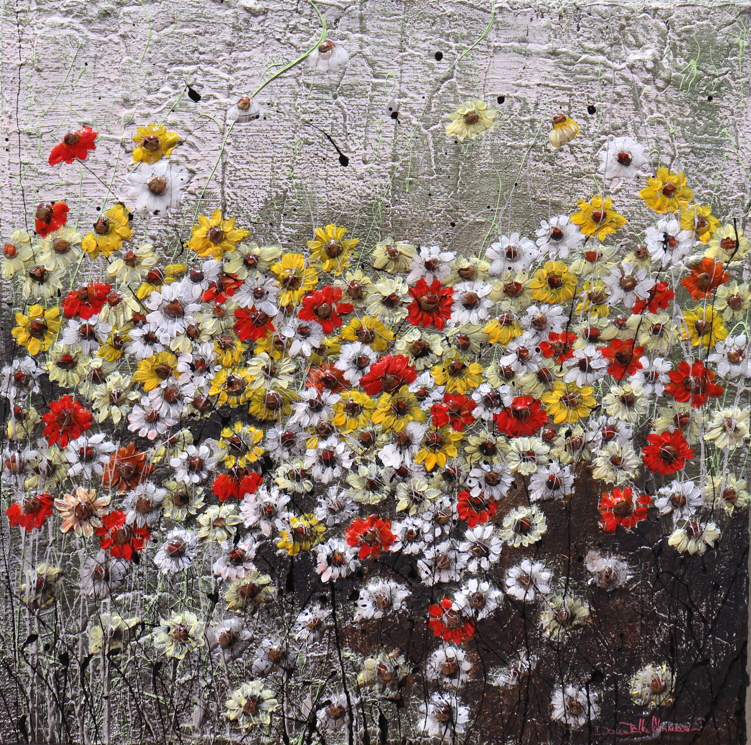 spring is coming Donatella Marraoni Original painting for sale