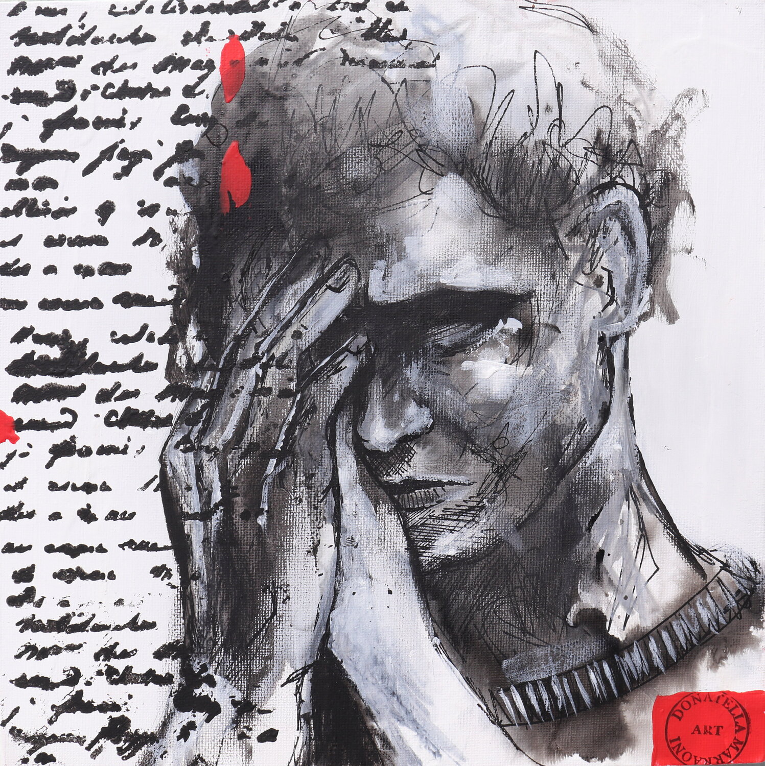 se tu sapessi casomai Donatella Marraoni Original painting for sale