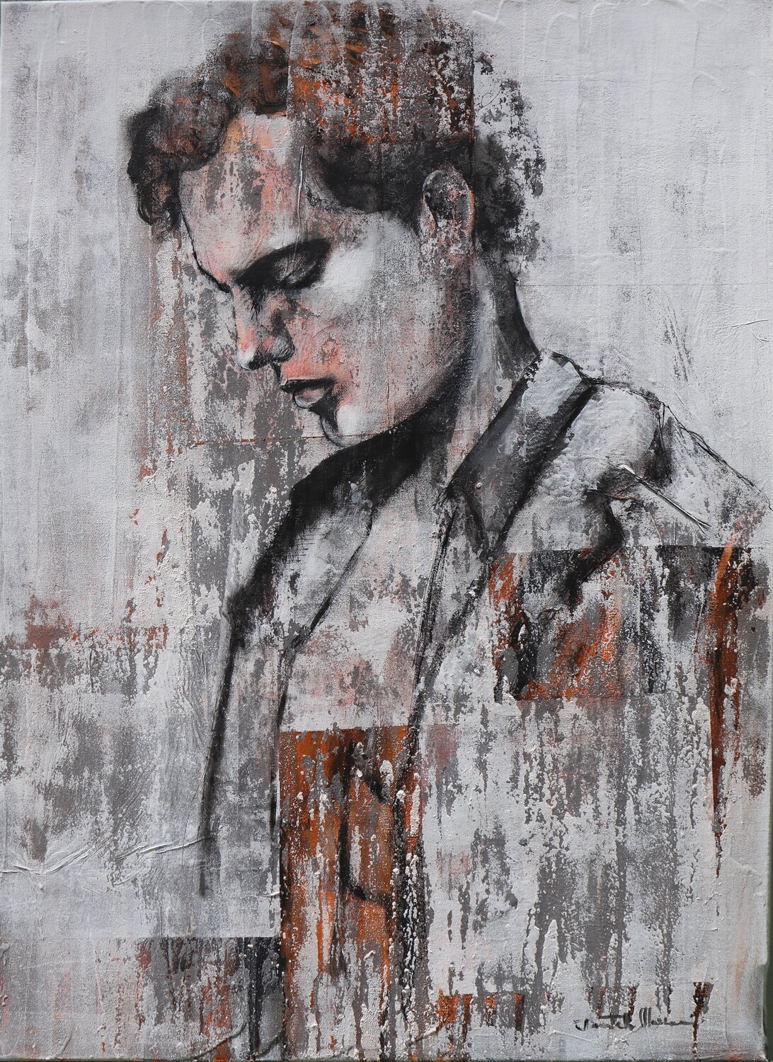 Dove sei Donatella Marraoni Original painting for sale