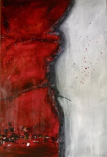 UNE VIE 2/3 by Françoise Augustine, Painting for Sale on Select