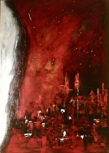UNE VIE 3/3 by Françoise Augustine, Painting for Sale on Select