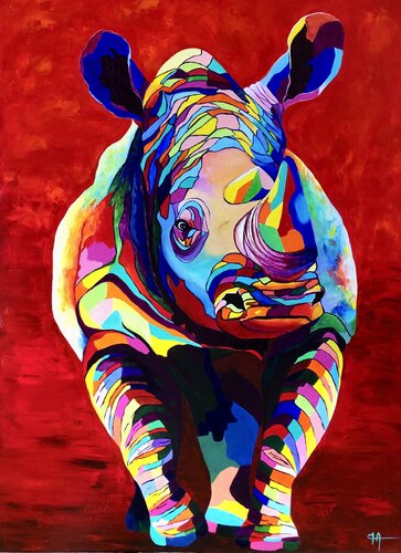 JOGI by Françoise Augustine, Painting for Sale on Select