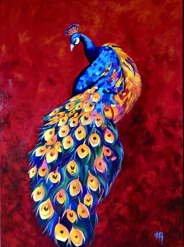 SURYA by Françoise Augustine, Painting for Sale on Select