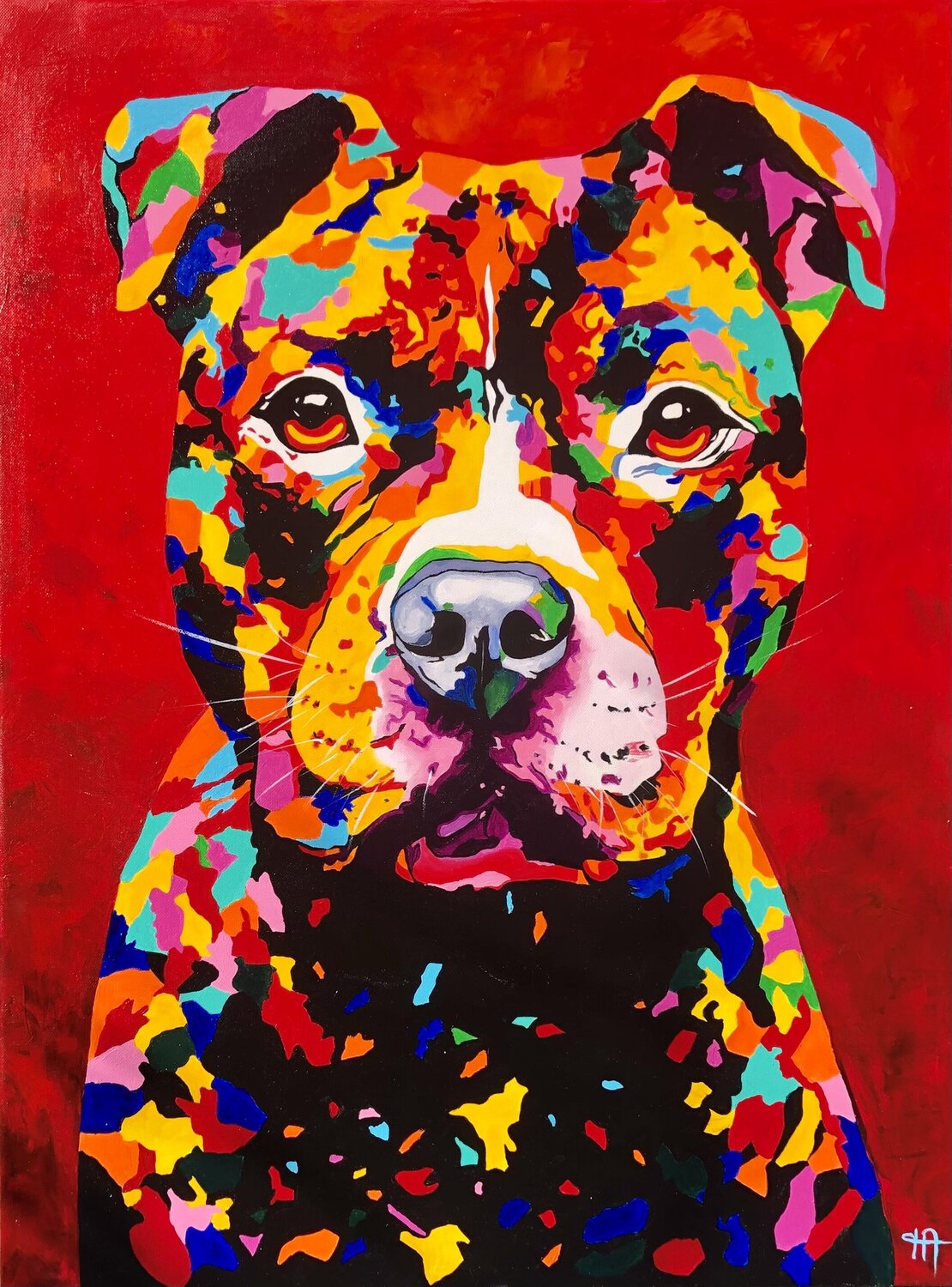 TYSON Françoise Augustine Original painting for sale