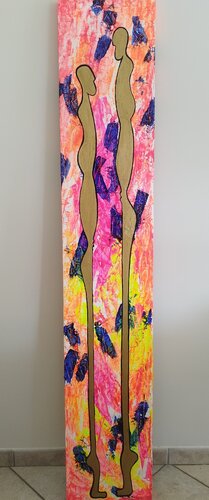 Nématoïdes by Delphine Dessein, Painting for Sale on Select