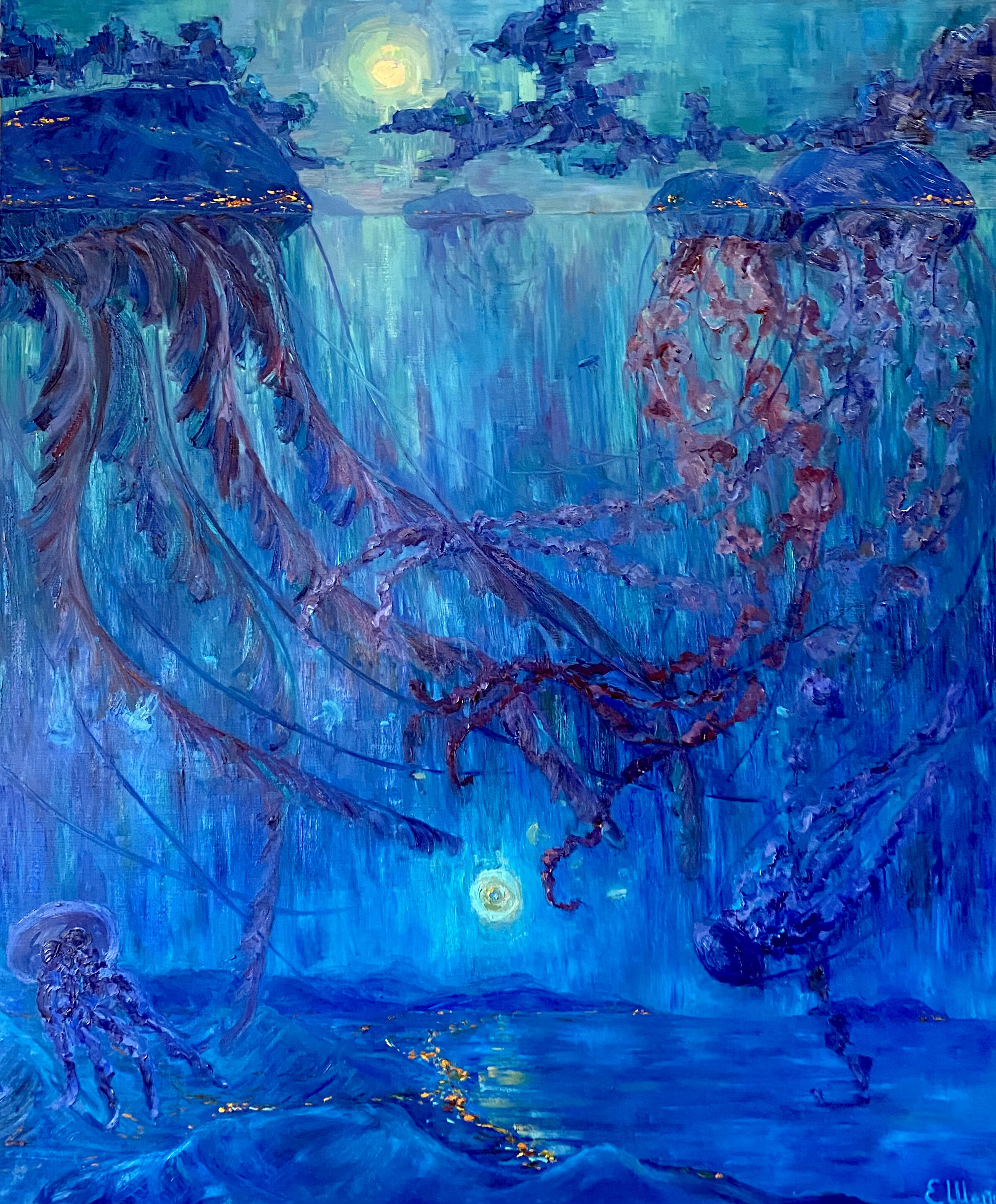 Topic Jellyfish paintings