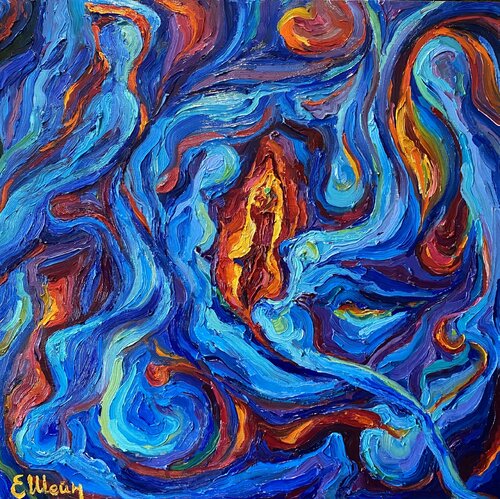 Erotic dream. Domination by Genia Sheyn, Painting for Sale on Select