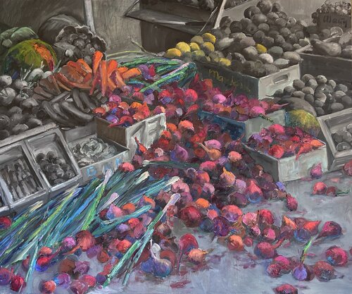 Vegetable dream by Genia Sheyn, Painting for Sale on Select