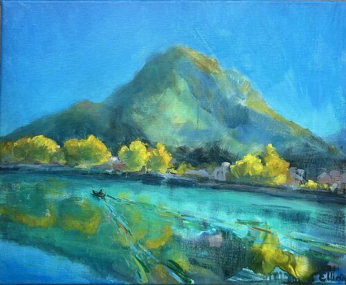 No rush by Genia Sheyn, Painting for Sale on Select