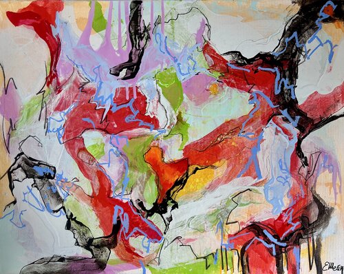 Something About Love by Genia Sheyn, Painting for Sale on Select
