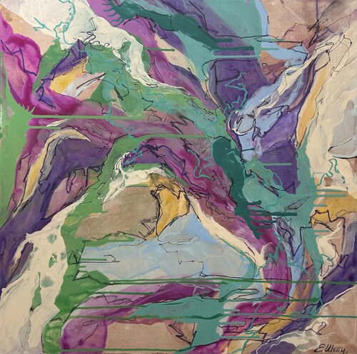 Gentle Love by Genia Sheyn, Painting for Sale on Select