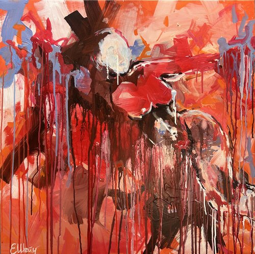Dreaming girl by Genia Sheyn, Painting for Sale on Select
