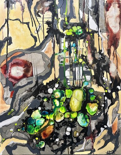 Mistress of the Copper Mountain by Genia Sheyn, Painting for Sale on Select