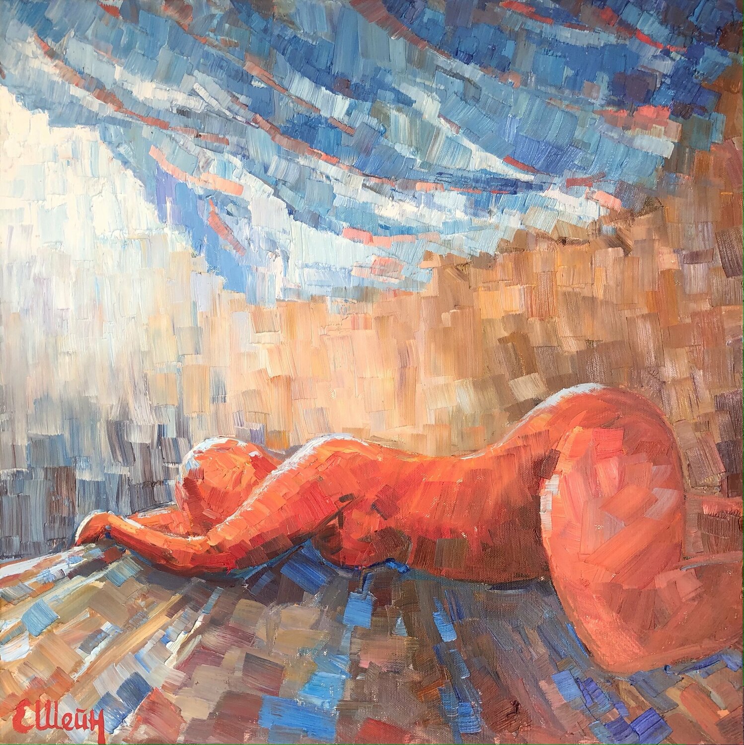The Succubus’ Siesta Genia Sheyn Original painting for sale