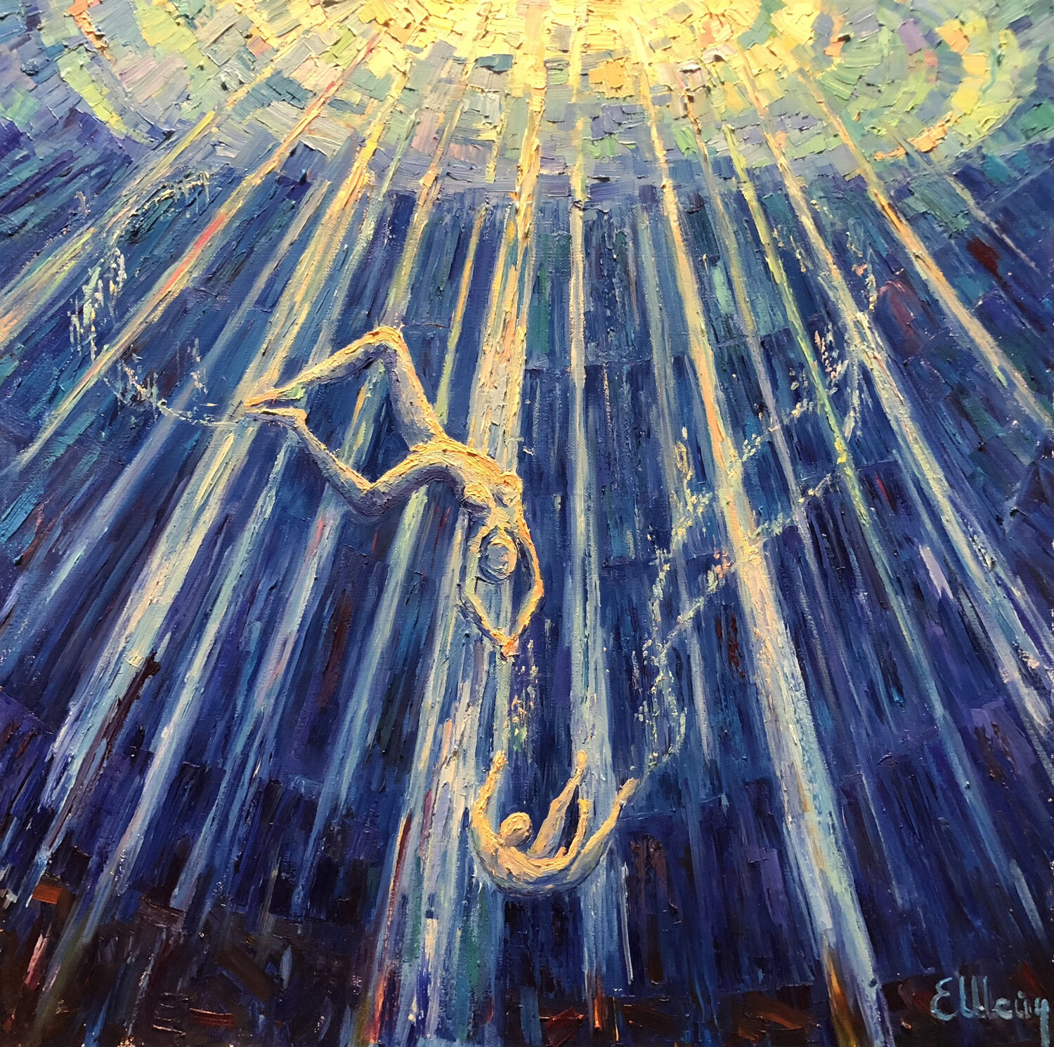 Rescue or kill Genia Sheyn Original painting for sale