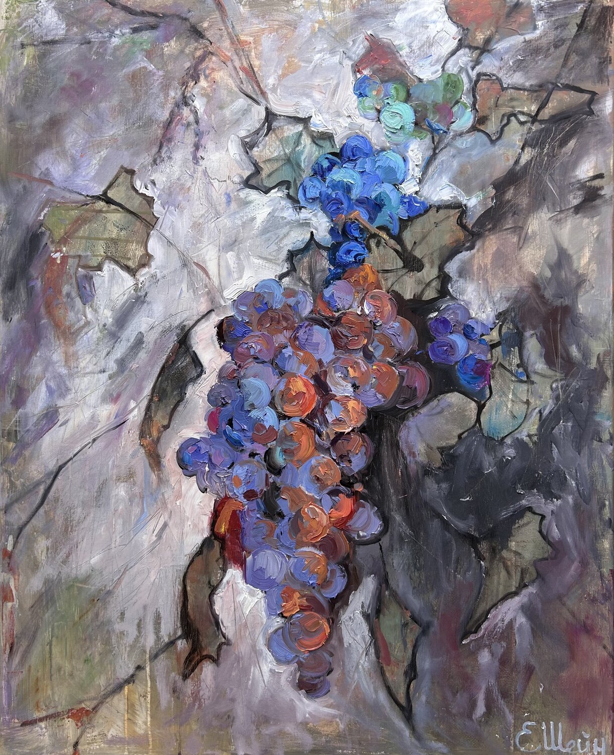 Forgotten bunch Genia Sheyn Original painting for sale