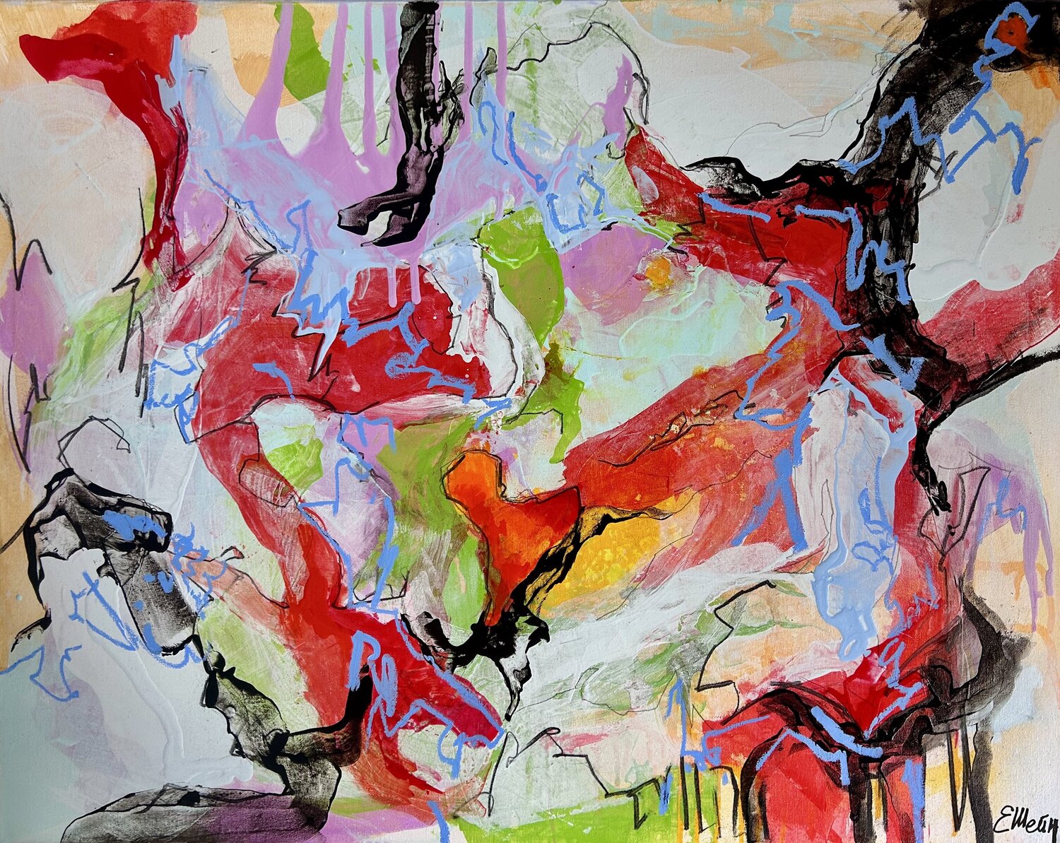 Something About Love Genia Sheyn Original painting for sale