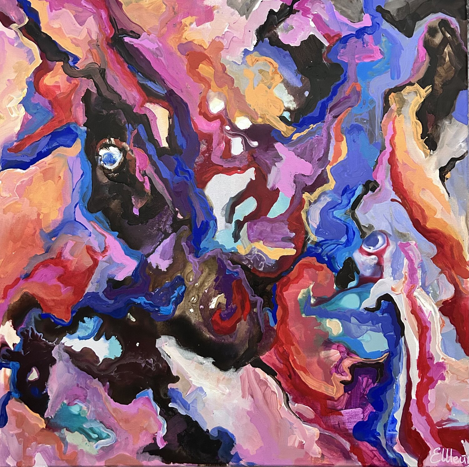 I love you… neither do I Genia Sheyn Original painting for sale
