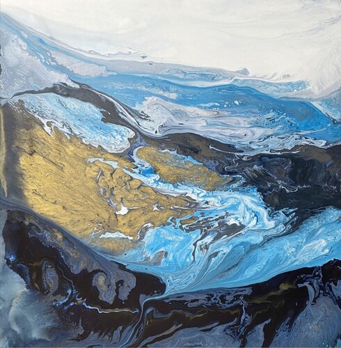 Abstraction world 53 by Yongmin Huang, Painting for Sale on Select