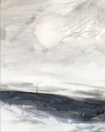 Paysage by Yongmin Huang, Painting for Sale on Select