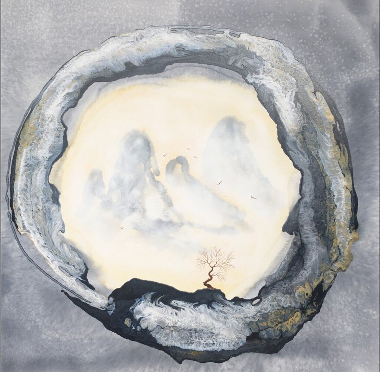 Paysages Zen 3 Yongmin Huang Original painting for sale