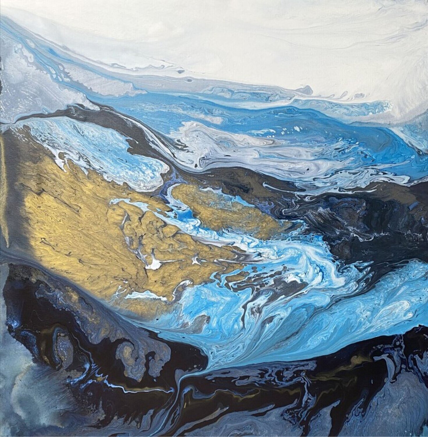 Abstraction world 53 Yongmin Huang Original painting for sale