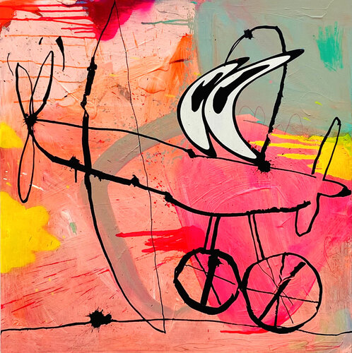 Artefacto by Jose Palacios, Painting for Sale on Select