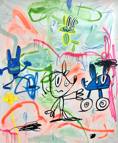 RAT PAC by Jose Palacios, Painting for Sale on Select