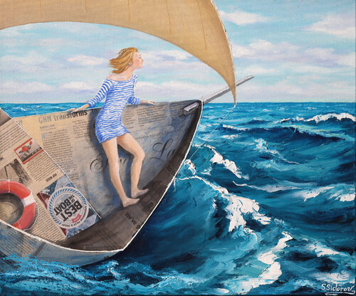 An Air of Adventure by Stanislav Sidorov, Painting for Sale on Select