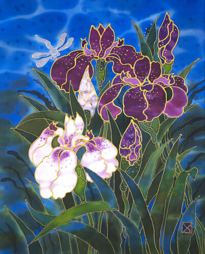 Dragon Fly's Garden by Yelena Sidorova, Painting for Sale on Select