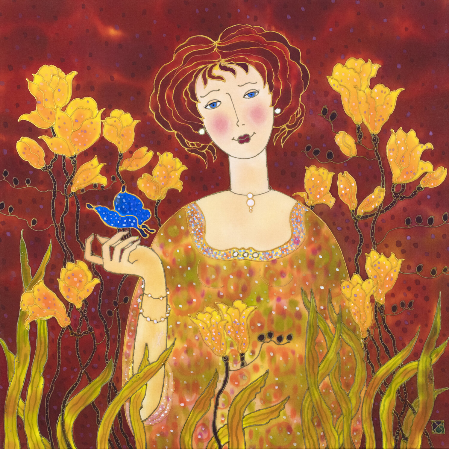 A Touch of Azur Yelena Sidorova Original painting for sale